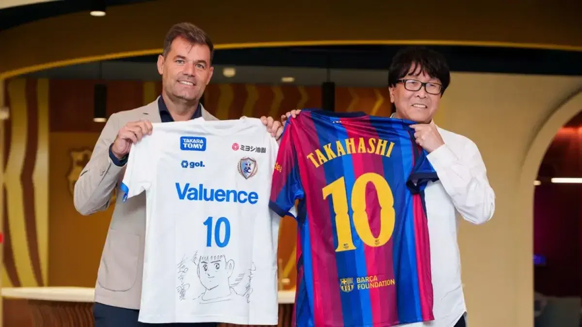 'Oliver and Benji' Creator Visits Barcelona