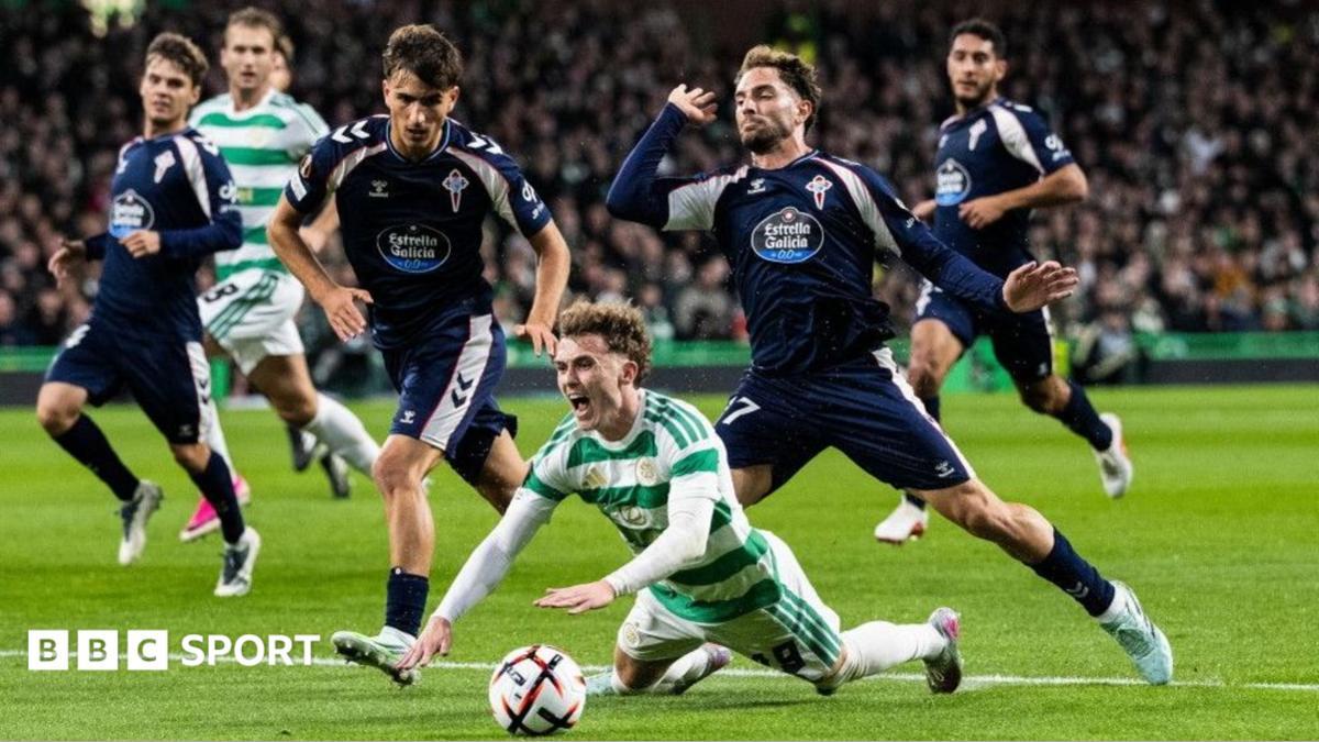 Celtic continue to slump in Europe: Third defeat in a row