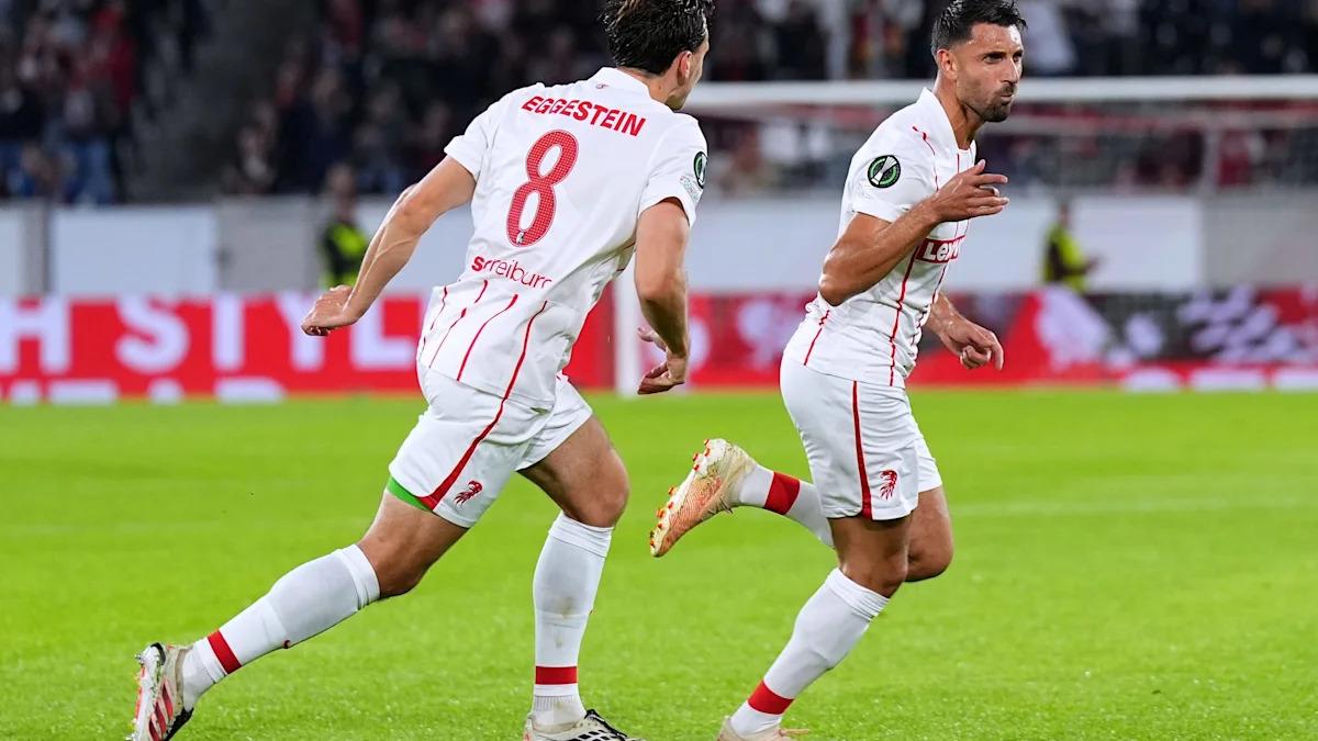 Conference League Player Ratings | Freiburg 3 – 2 FK Jablonec