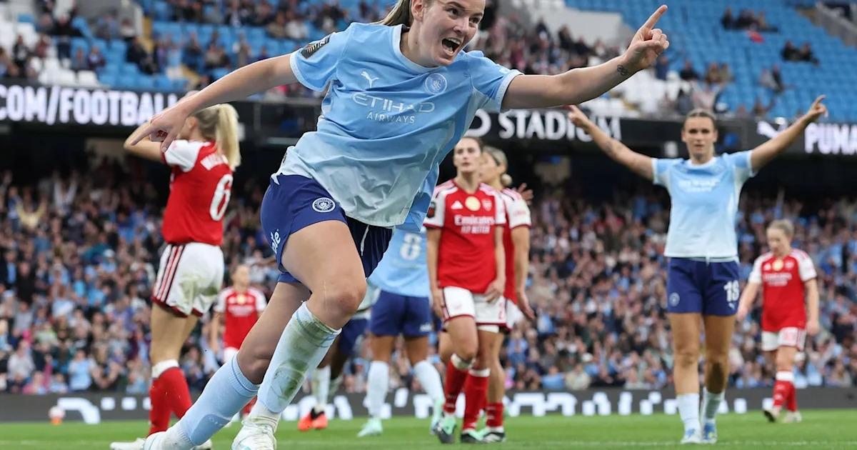 Manchester City Beat Arsenal in Women's Super League