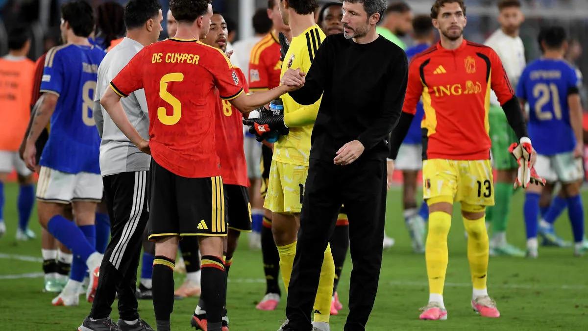 Mark van Bommel: 'Belgium 100 percent happy' after
